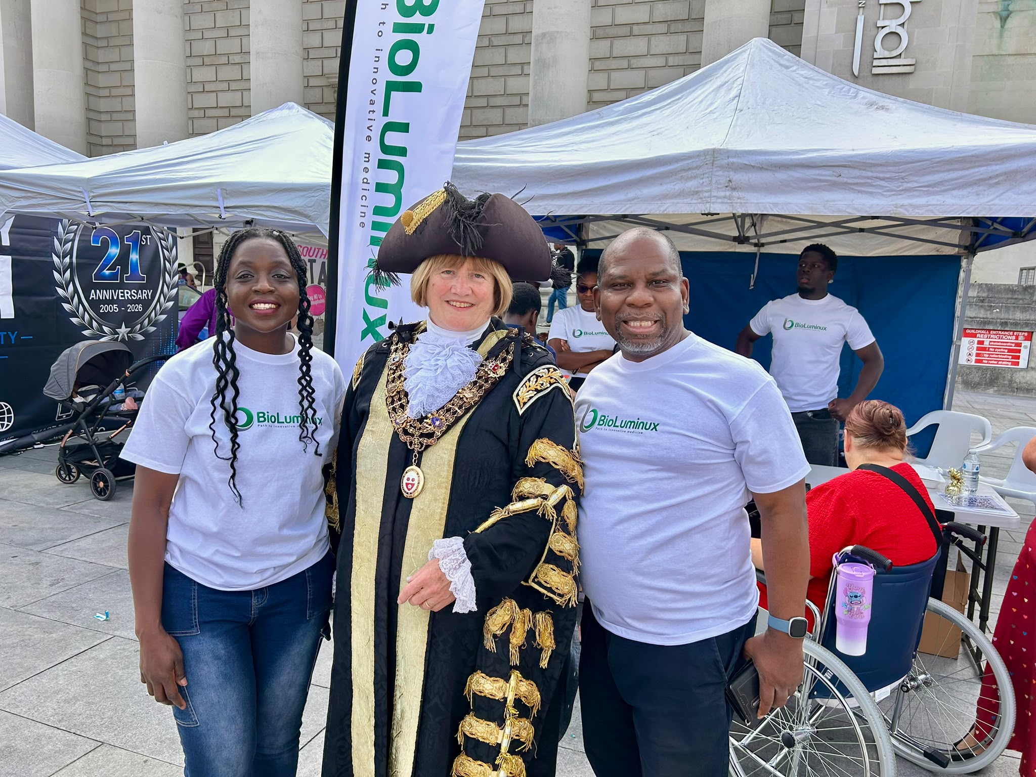Bioluminux Clinical Research Southampton Connects with the Local Community 💚